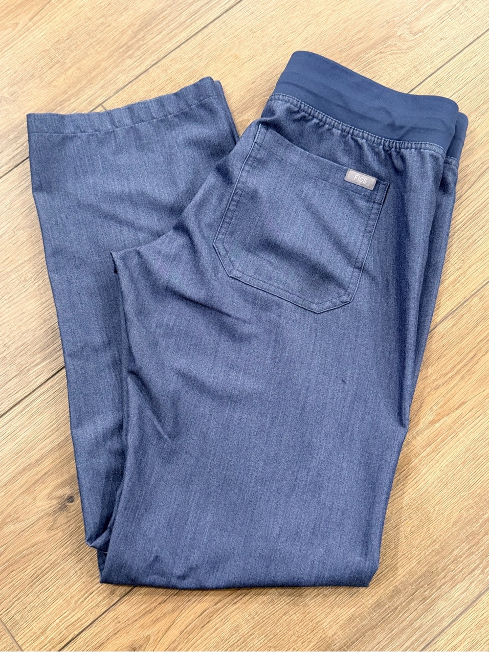 Livingston Heather Denim. No stains.